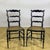 Rustic Ladder-Back Chairs, Set of 2 For Sale - Image 9 of 9