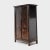 Chinese 18th Century Chinese Black Lacquer Tapered Cabinet For Sale - Image 3 of 7