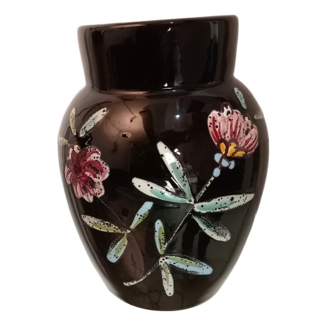 Vintage Vase in Ceramic from Flavia Montelupo, 1970s For Sale