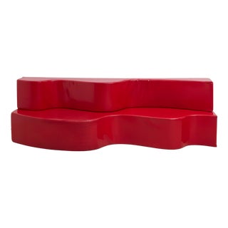 Italian Superonda Sofa by Archizoom Associati for Poltronova, 1960s, Set of 2 For Sale