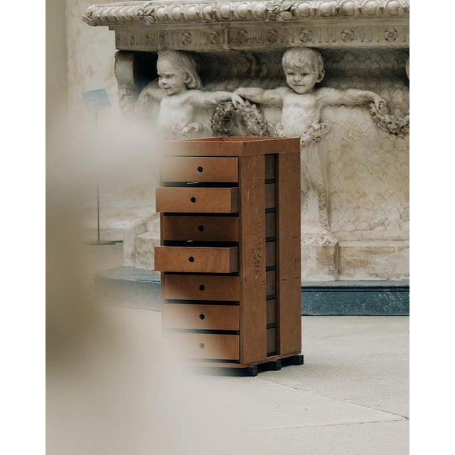 Matek Archive Cabinet in Recycled Composite by Project Materia For Sale - Image 7 of 9