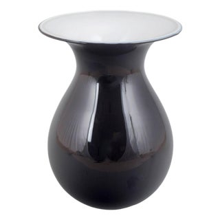 Art Glass Shape Vase by Peter Svarrer for Holmegaard For Sale