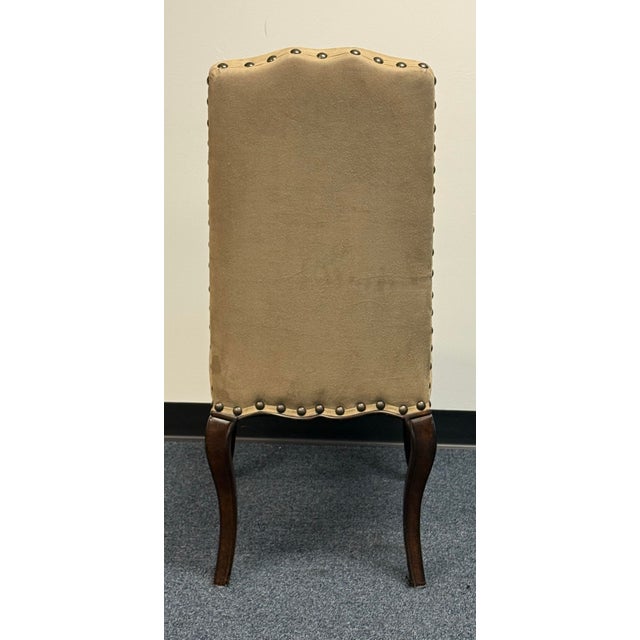 Pottery Barn Calais Upholstered Dining Chairs - Set of 10 For Sale - Image 10 of 12