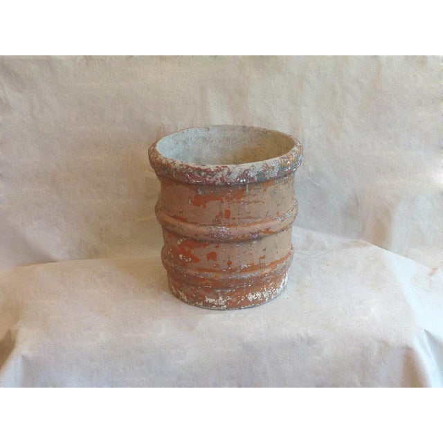 Mid 20th Century European Red Painted Planter For Sale - Image 11 of 11