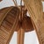 Light Yellow Palmtree Floor Lamp in Rattan For Sale - Image 8 of 18