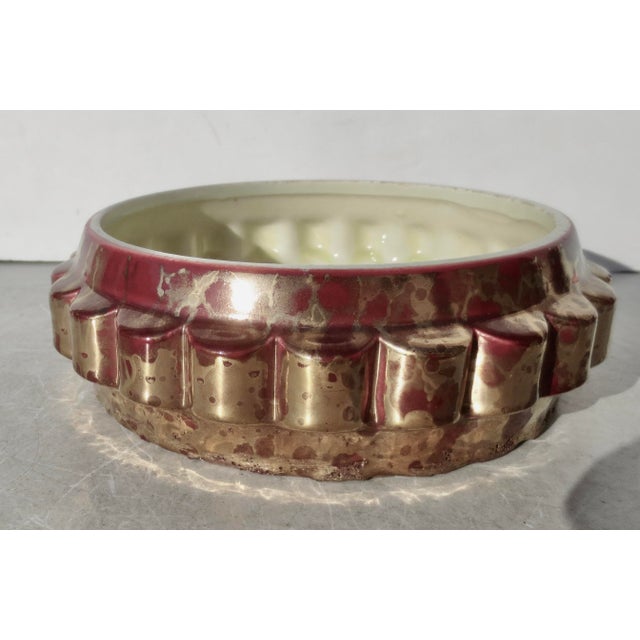 Sevres Porcelain Art Deco Low Bowl Circa 30s For Sale - Image 9 of 9