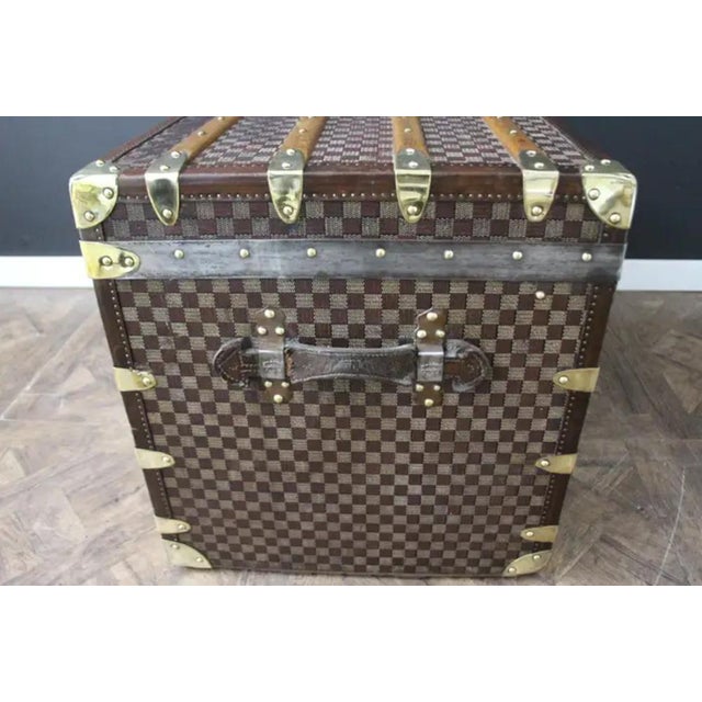 Antique Moynat Trunk, 1910 For Sale - Image 12 of 18