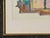Original 1979 Pastel + Gouache on Paper - Colorful Cityscape in Exceptional Gallery Frame For Sale - Image 11 of 12