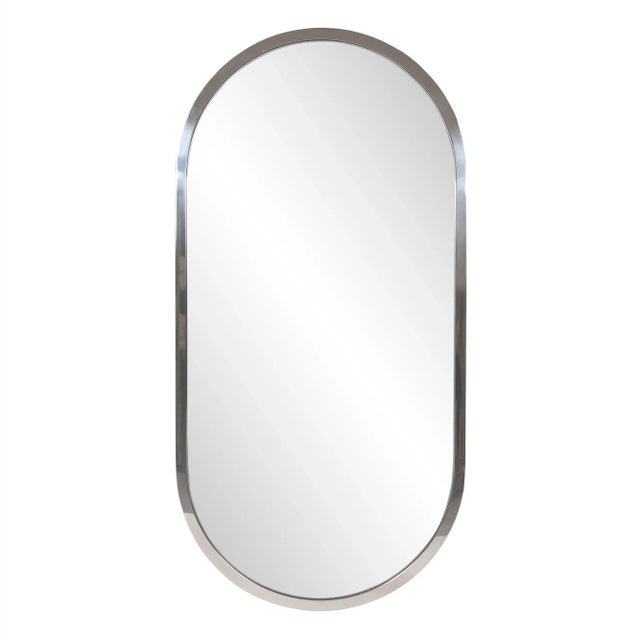 Capsule Stainless Steel Mirror For Sale - Image 10 of 10