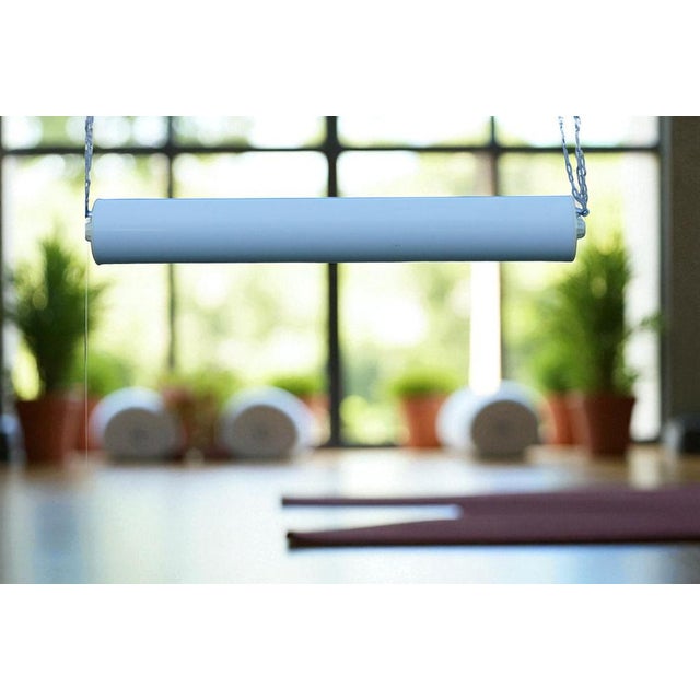 This exceptional Supertube pendant lamp by Anders Pehrson for the renowned Swedish company Ateljé Lyktan represents a...