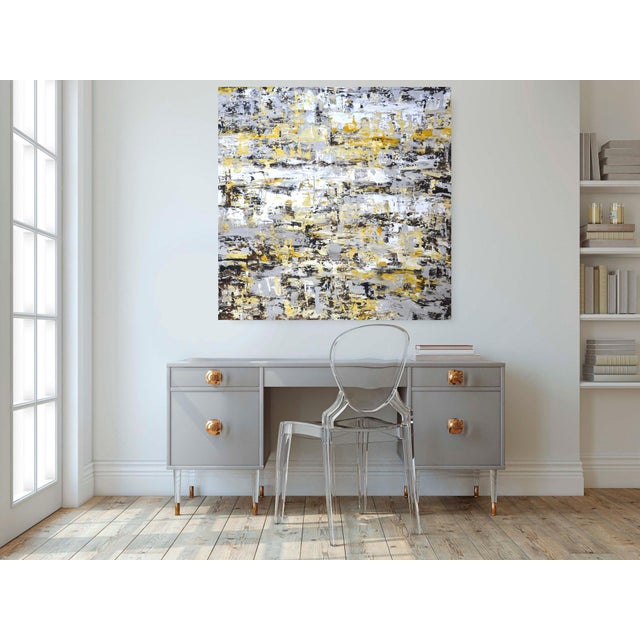 Black Abstraction 147.Original Painting.Iryna Kastsova For Sale - Image 8 of 12