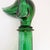 Mid-Century Modern Carafe in Green Embossed Glass, 1960s For Sale - Image 5 of 16