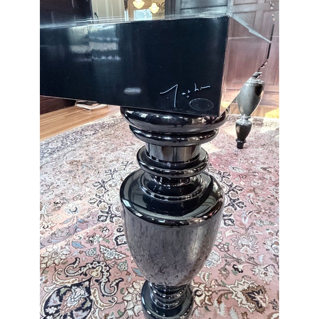 Zanotta Attributed to Zanotta Edizioni “Dorian” Dining Table-Dominique Mathieu, Italy 2002 For Sale - Image 4 of 4