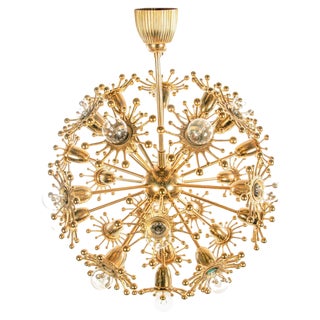 Starburst Pistil Dandelion Ball Pendant Light from Palwa, 1960s For Sale