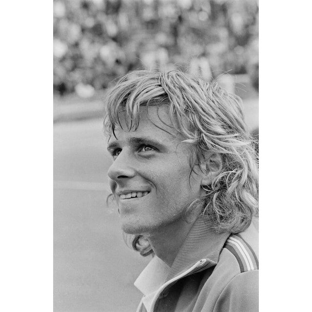 1973 John Player Tournament Swedish tennis player Bjorn Borg smiling during the 1973 John Player Tournament (Nottingham...