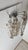 1960s Wall Lamp in Iron and Murano Glass from Manifattura Di Murano For Sale - Image 5 of 11