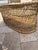 Vintage Child-Size Rattan Loveseat & Oval Coffee Table, Boho Coastal MCM For Sale - Image 9 of 10