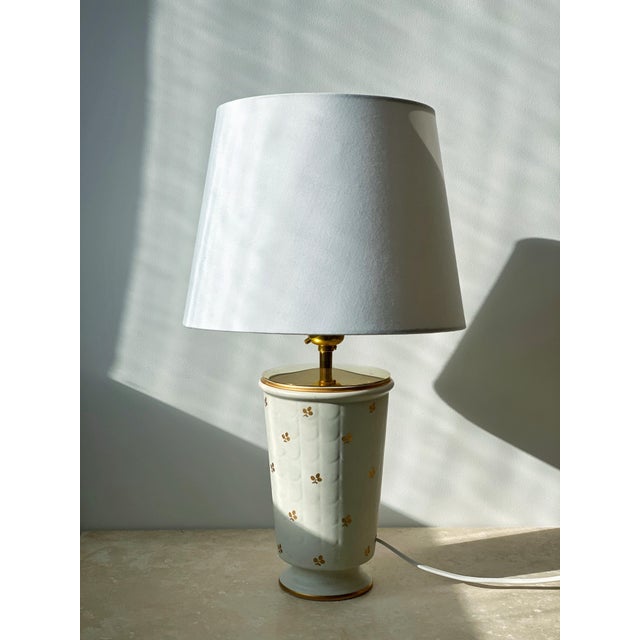 Stoneware Table Lamp by Wilhelm Kåge for Gustavsberg, 1940s For Sale - Image 12 of 12