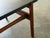 Wood 1960s Jens Risom Side Table - Leather + Walnut - Mid Century Modern End Table + Drawer For Sale - Image 7 of 8