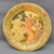 Art Nouveau Tin Plate, 1920 For Sale - Image 4 of 4