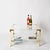 Large Italian Square Coffee Table in Brass and Acrylic from Hollis Jones, 1970s For Sale - Image 11 of 12