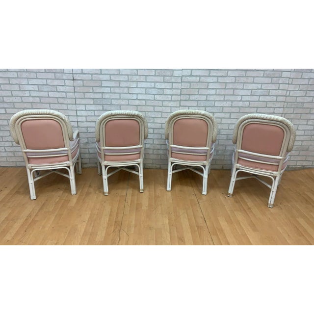 Mid 20th Century Mid Century Modern McGuire Cane Indoor/Outdoor - 6 Piece Dining Set For Sale - Image 5 of 13