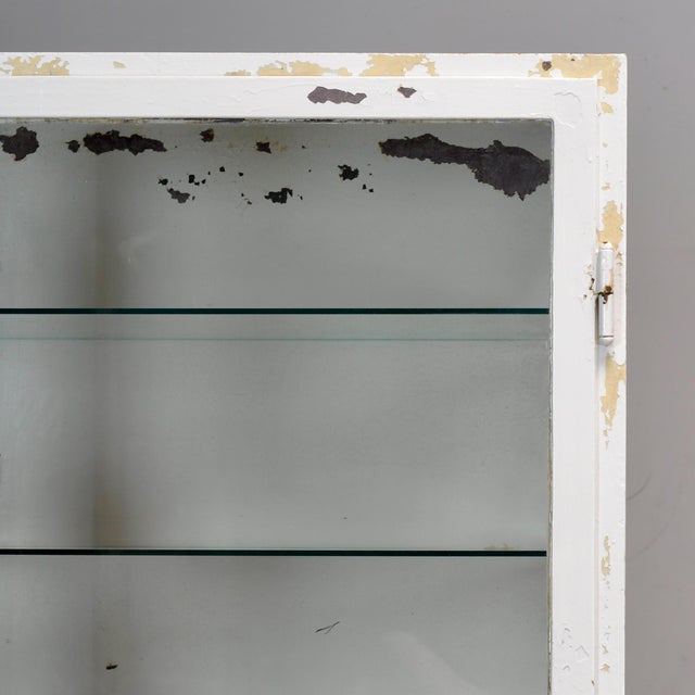 Iron Medical Cabinet, 1930s For Sale - Image 12 of 14