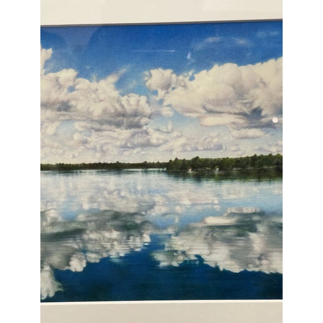 "Reflections of Lake Winnibigoshish" by Patricia Scott (American, 1925-2012) For Sale - Image 4 of 9