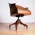 2000 - 2009 Attributed to Rose Tarlow Melrose House Desk Chair in Mohair For Sale - Image 5 of 6