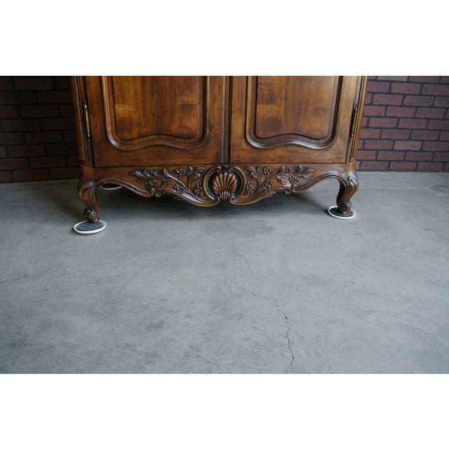 French Country Henredon Armoire Chairish