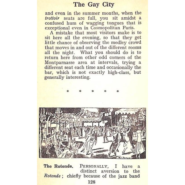 "The Gay City: Being a Guide to the Fun of the Fair in Paris" Book 1925 Phillips, Arthur For Sale In New York - Image 6 of 12