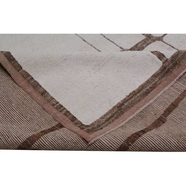 Moroccan Hand Knotted Wool Rug, 11'10"x15' For Sale In New York - Image 6 of 6