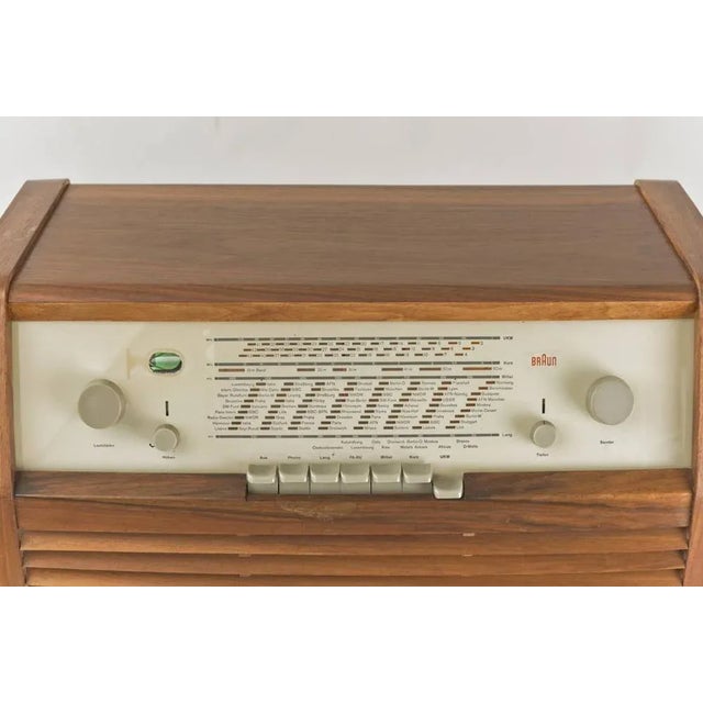 TS-G Table Radio by Hans Gugelot & Helmut Müller Kühn for Braun AG, Germany, 1955 For Sale - Image 12 of 14