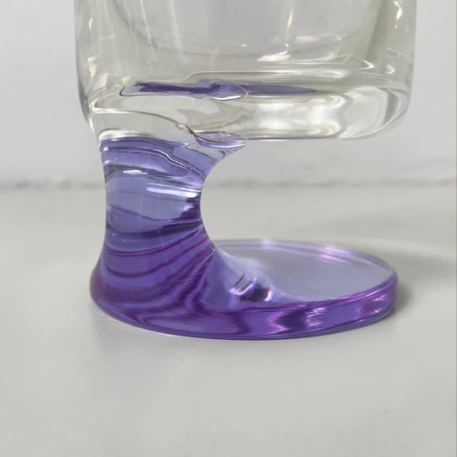 Glass Italian Modern Smoke Glass attributed to Joe Colombo for Arnolfo di Cambio, 1960s For Sale - Image 7 of 11