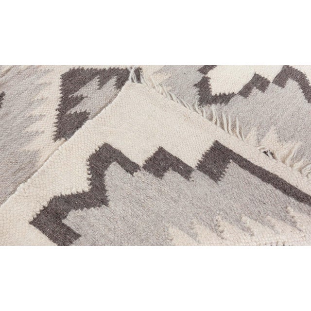 Gray Contemporary Stamverband Rug by Doris Leslie Blau For Sale - Image 8 of 8