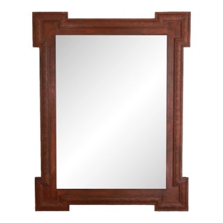 Large Art Deco Mirror For Sale