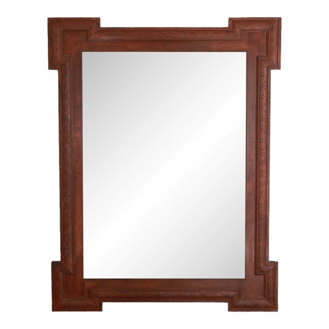 Large Art Deco Mirror For Sale
