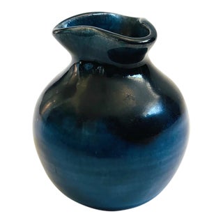 Blue Studio Pottery Bud Vase - Canada For Sale