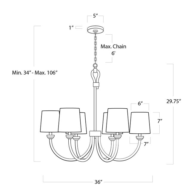 Not Yet Made - Made To Order Regina Andrew Bimini Chandelier, Small For Sale - Image 5 of 6