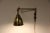 Vintage Brass and Iron Wall Lamp For Sale - Image 6 of 12