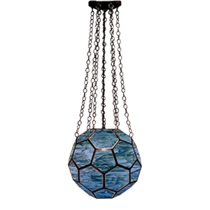 Contemporary Marjorie Skouras 24" Honeycomb "Corfu" Lantern