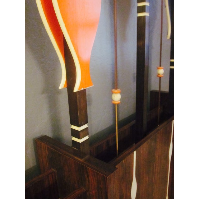 Mid Century Modern Art Screen Room Divider Plant Chairish