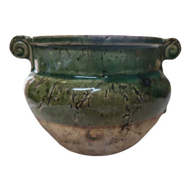 1800s French Provence Confit Jug For Sale