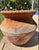 Terra Cotta Vintage Mediterranean Terracotta Garden Planter With Applied Handles & Aged Patina For Sale - Image 8 of 12