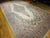 Vintage Oversized Persian Qazvin Area Rug, Hand-Knotted Wool, Floral Medallion, 10x20, Ivory & Blue For Sale - Image 4 of 18