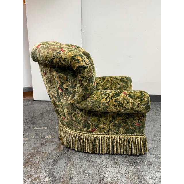 Summer Hill LTD Floral Upholstered Armchair For Sale In San Francisco - Image 6 of 12