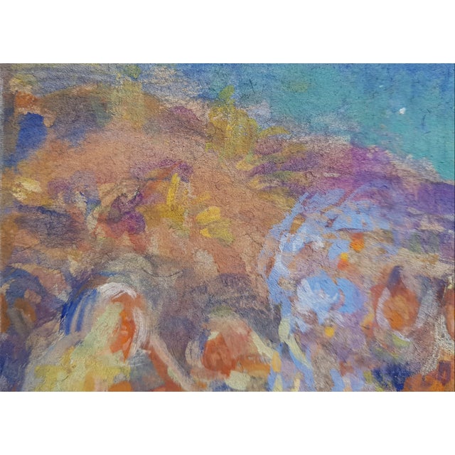 Dinet Etienne - Orientalist Scene - Gouache - Framed - Late 19th Century For Sale - Image 6 of 12