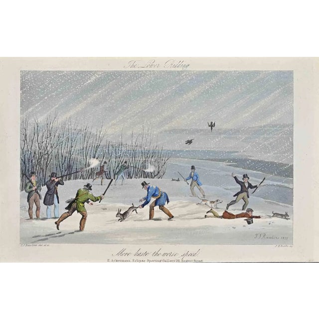 Joseph Banks, The Lower Ridding, Etching, 1837 For Sale