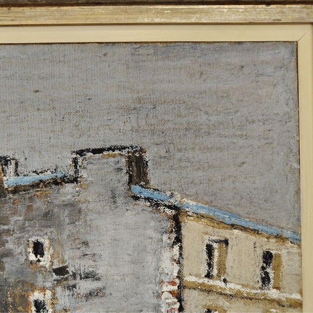 Orfeo Tamburi, City Landscapes, Paris, 1970, Watercolor & Oil Painting, Set of 2 For Sale - Image 10 of 18