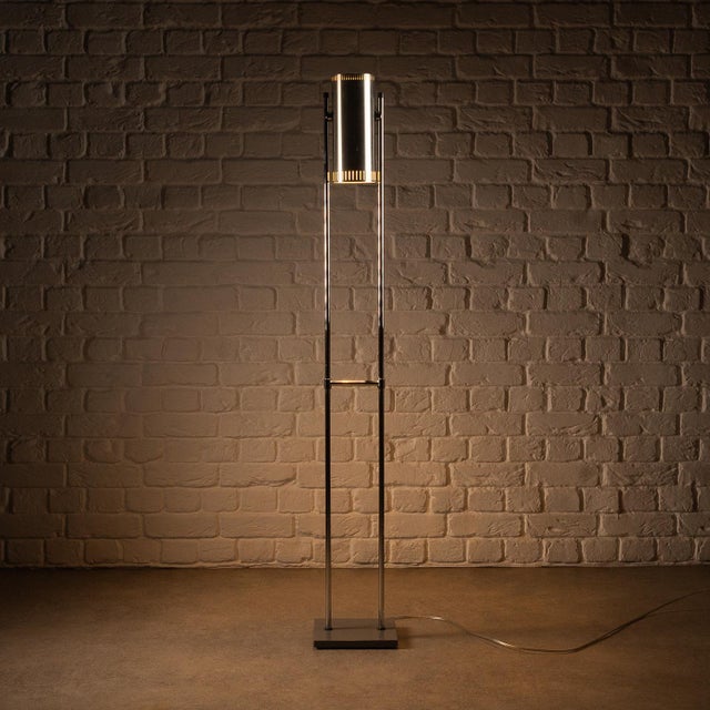 Trombone Floor Lamp by Jo Hammerborg for Fog & Mørup, Denmark, 1960s For Sale - Image 14 of 14